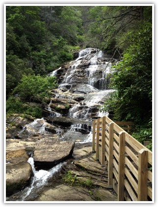 Glen Falls in Highlands NC